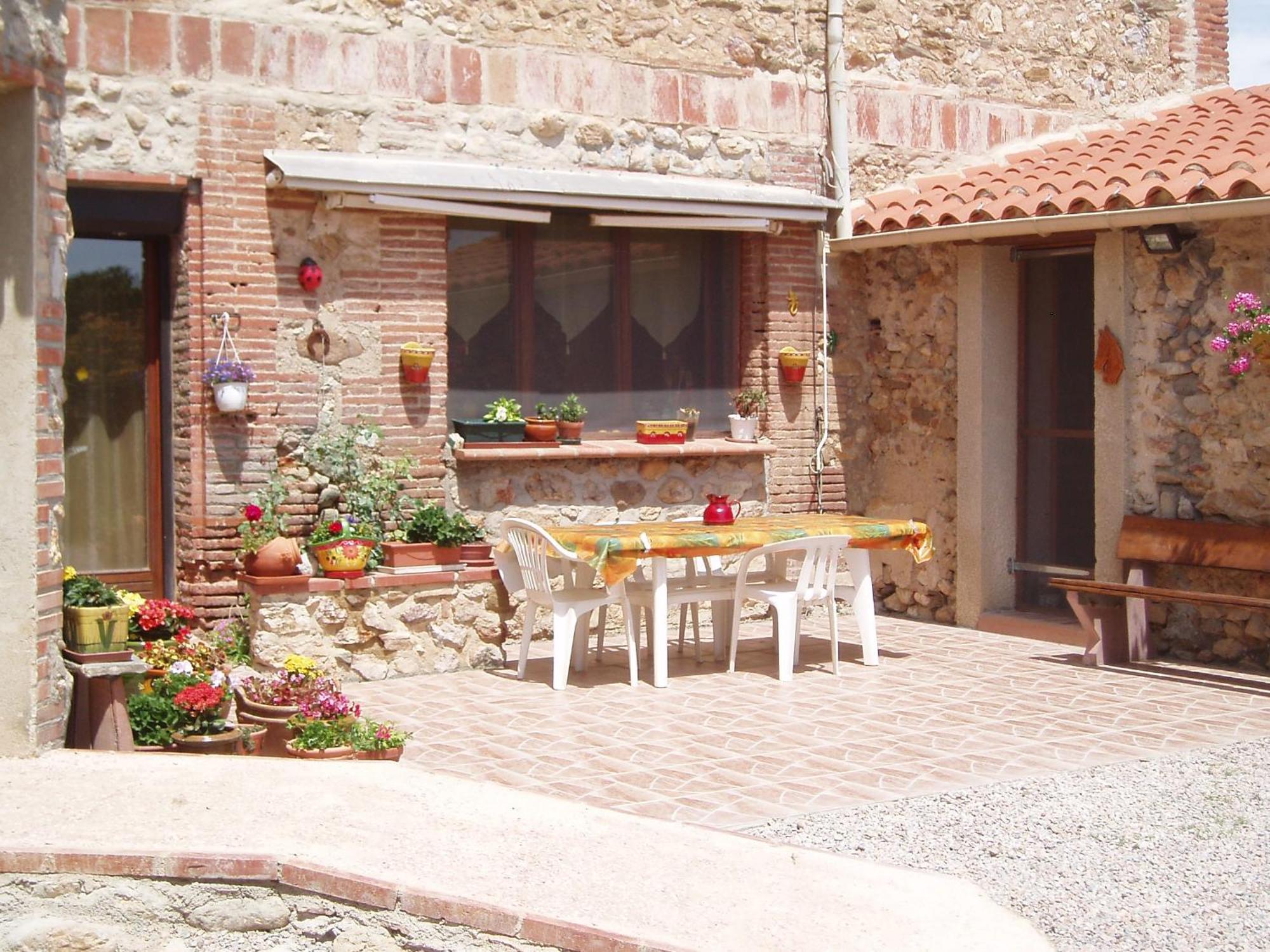 Mas D'En Roca Bed and Breakfast Fourques  Buitenkant foto